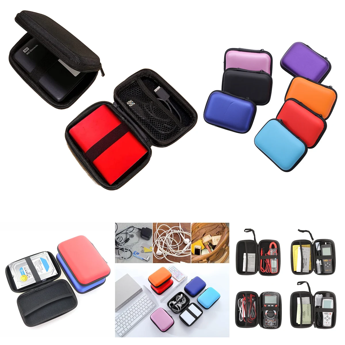 Electronics Organizer Shockproof Carrying Case 1