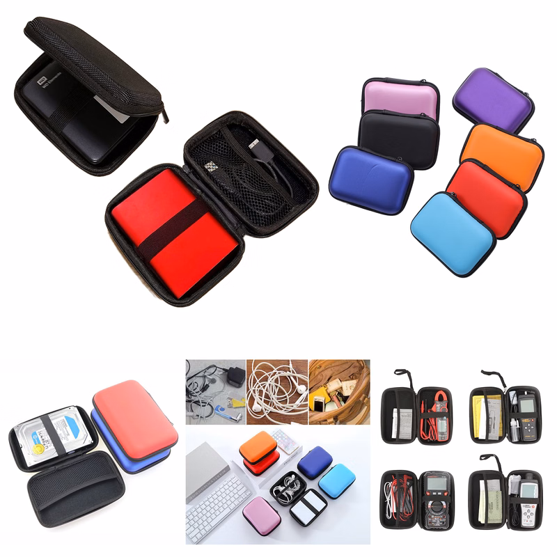 Electronics Organizer Shockproof Carrying Case