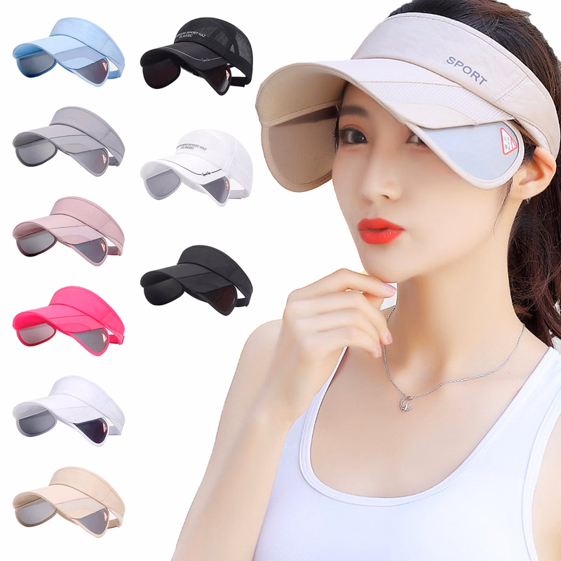 Women Adjustable Sun Visor Hat