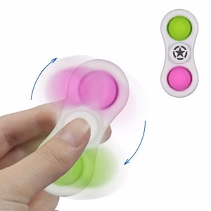 Engaging Spinner Push It Pop Fidget Sensory Toys