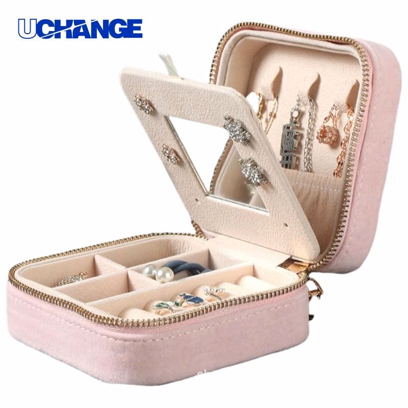 Luxury Velvet Jewelry Storage Box