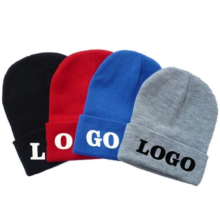 Knit Beanie Hat 1