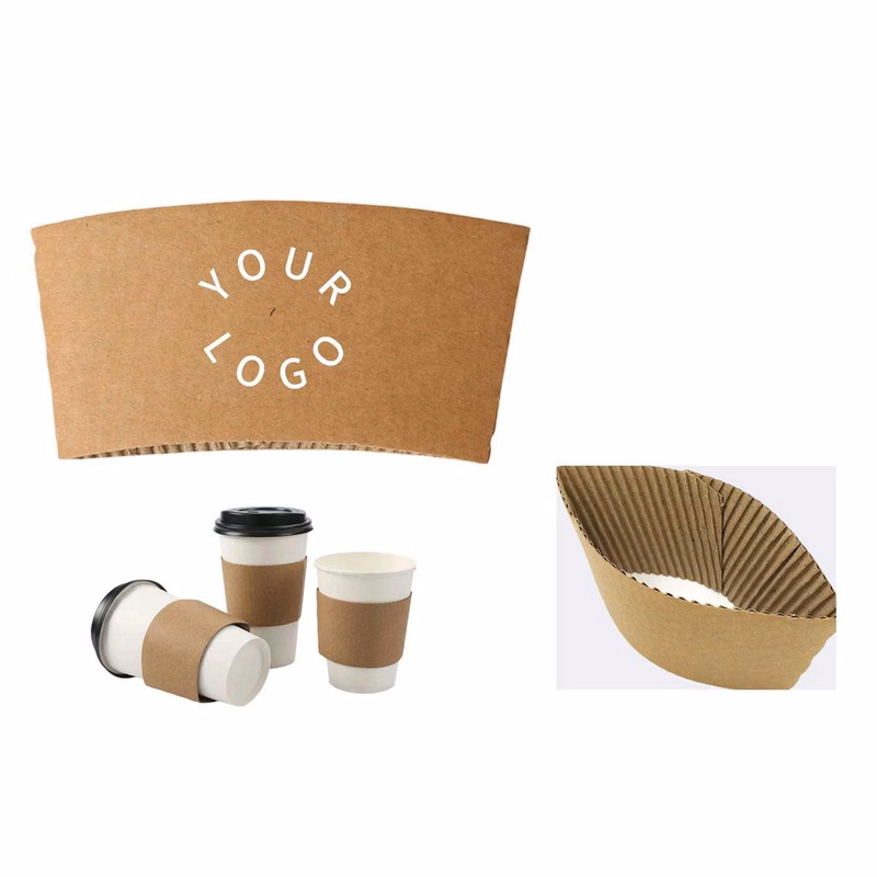 Custom Paper Cup Sleeves for Hot and Cold Drinks