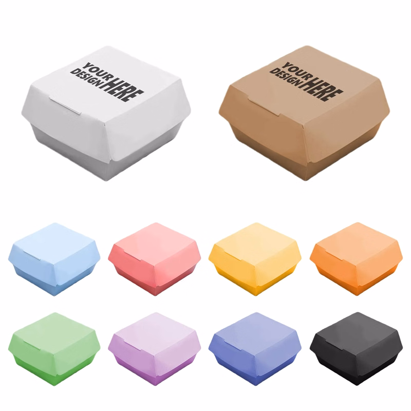 Disposable Paper Burger Box