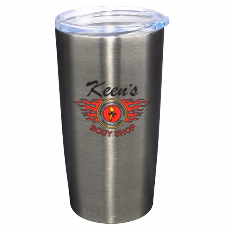 20 oz Pro20 Stainless Steel Vacuum Insulated Travel Mug with Clear Lid