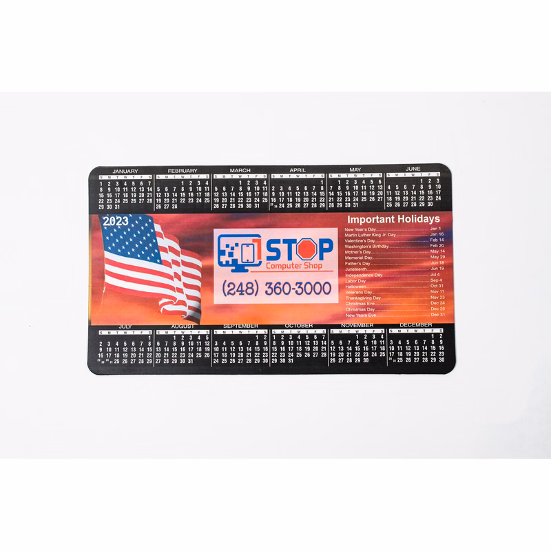4X6 Patriotic Calendar Magnet