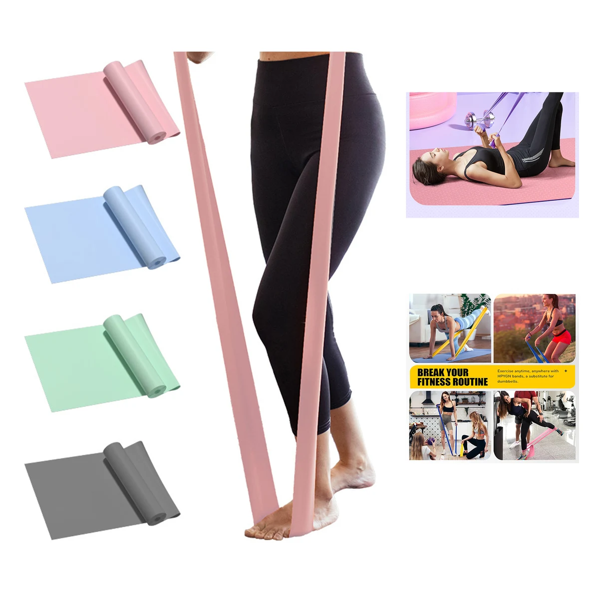 Resistance Bands, Exercise Bands 1
