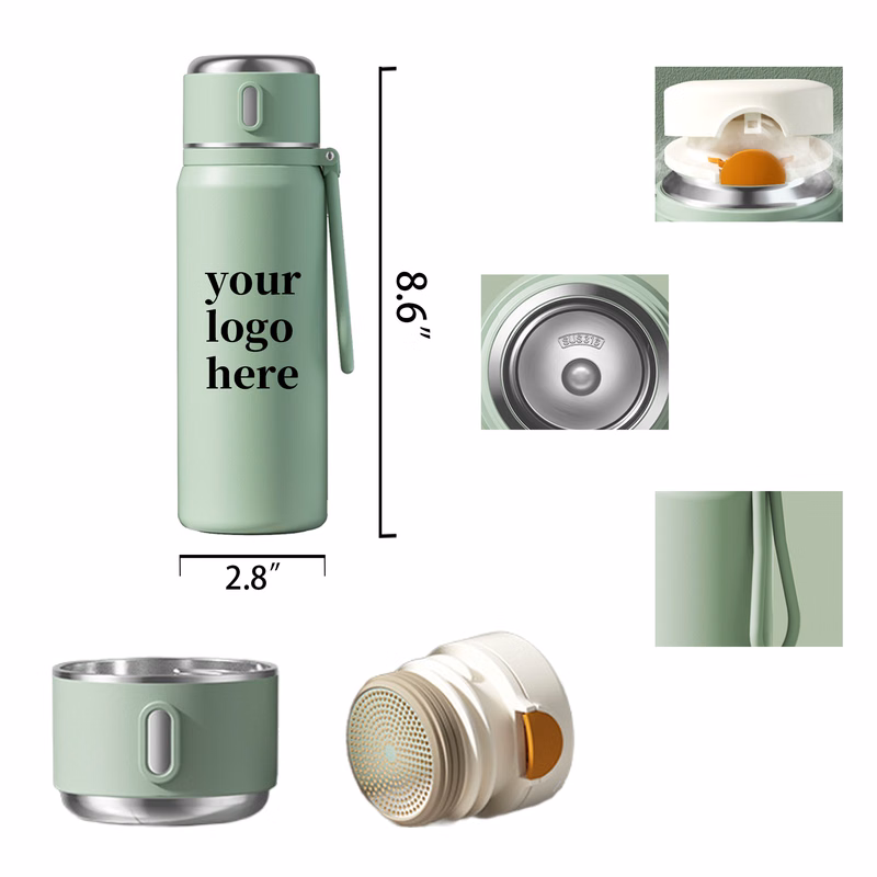 16oz customized intelligent insulated cup