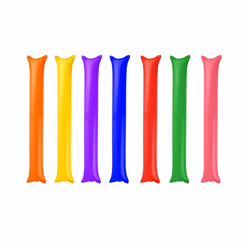 MOQ 50pcs Inflatable Bam Thunder Cheering Sticks