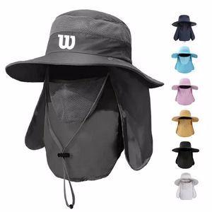 Wide Brim Fishing Hat All Round Covered Sunscreen Cap