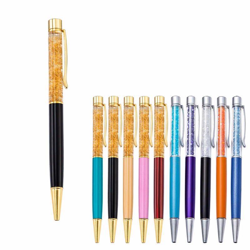 Tiny Crystal Metal Pen MOQ 50PCS