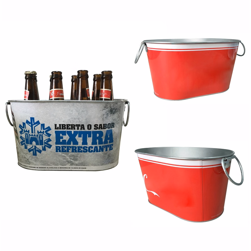 10 Quart Metal Ice Bucket