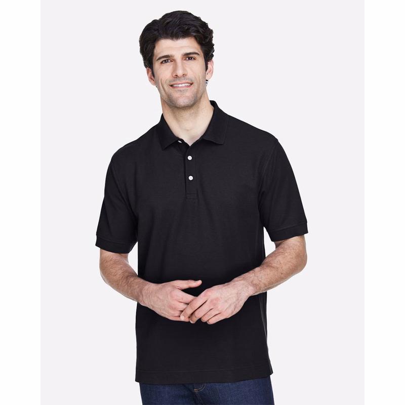 Men's Pima Piqué Polo - D100