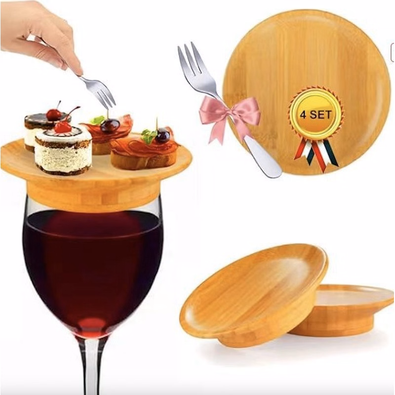 Wine Glass Charcuterie Topper