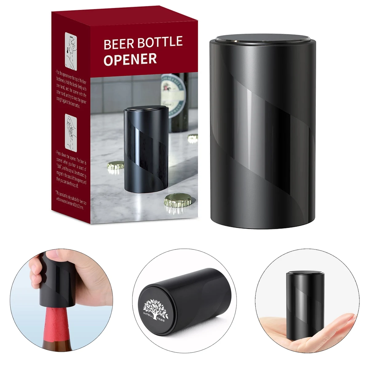Beer Bottle Opener Stainless Steel Wine Bartender Tool 1
