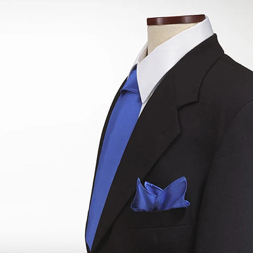 French Blue Pocket Squares Poly 1