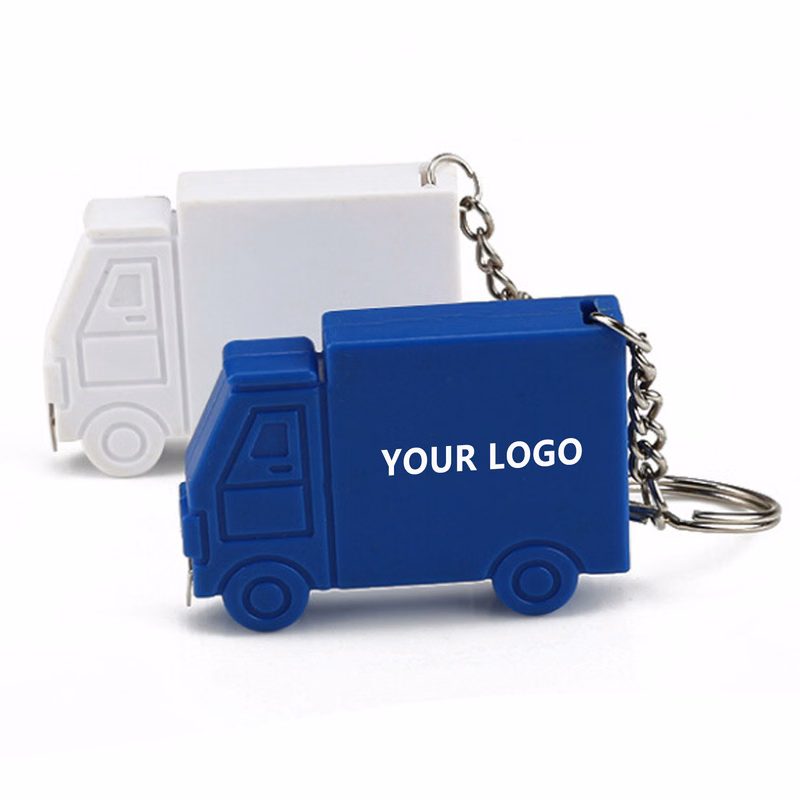 Truck Shaped Tape Measure Keychain