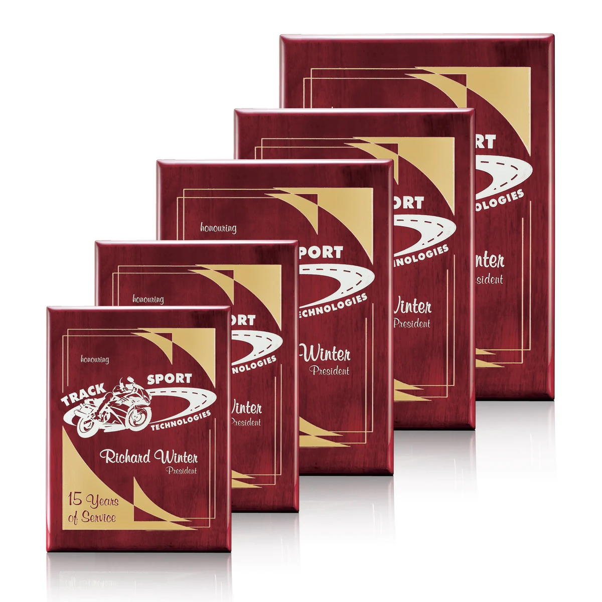 Oakleigh Plaque - Rosewood 1