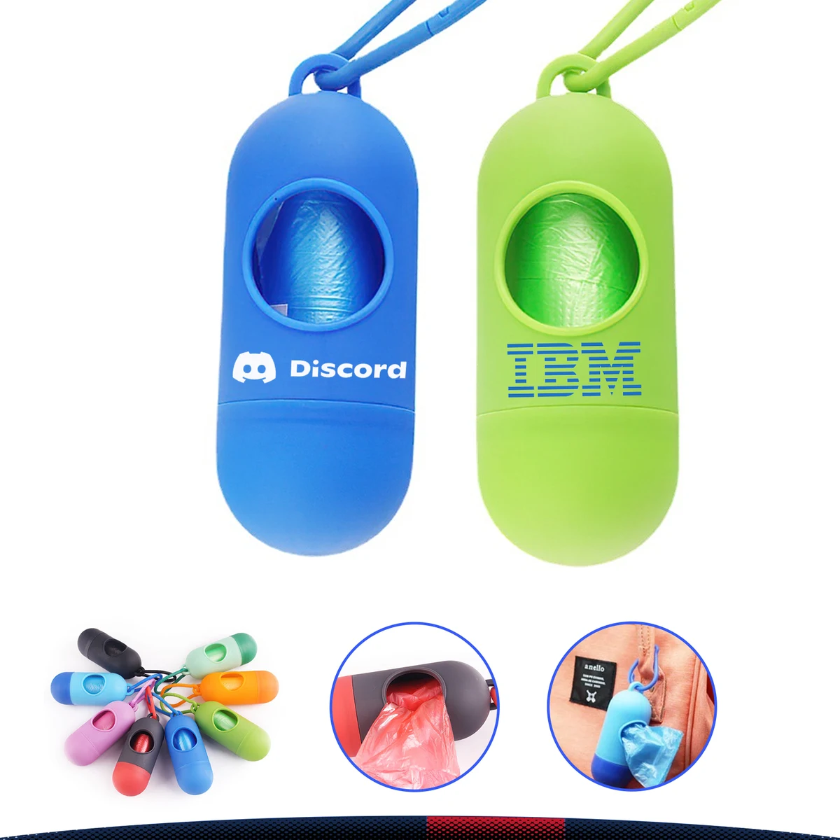Pill Shape Pet Poop Bag Dispenser 1