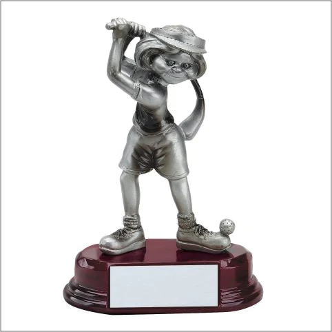 5.5" Comic Golfer Resin 1
