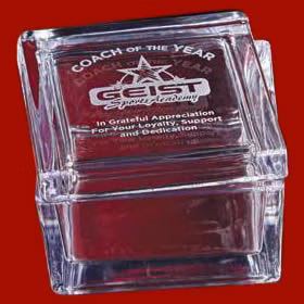 Crystal Trinket Box Rectangular