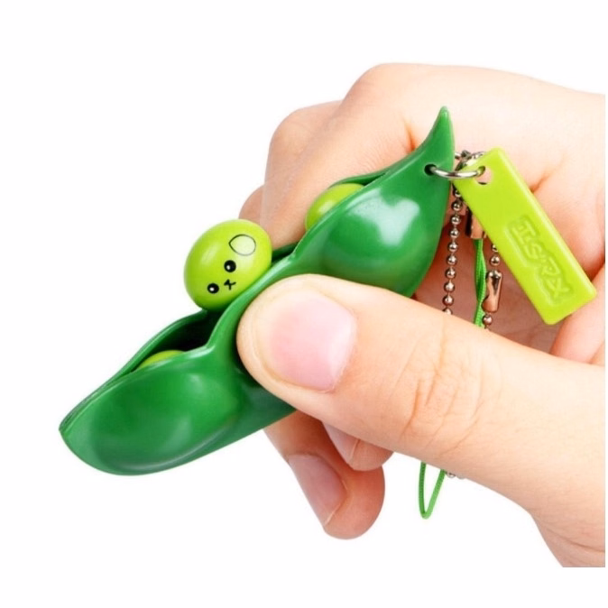 Soybean Stress Relieving Keychain