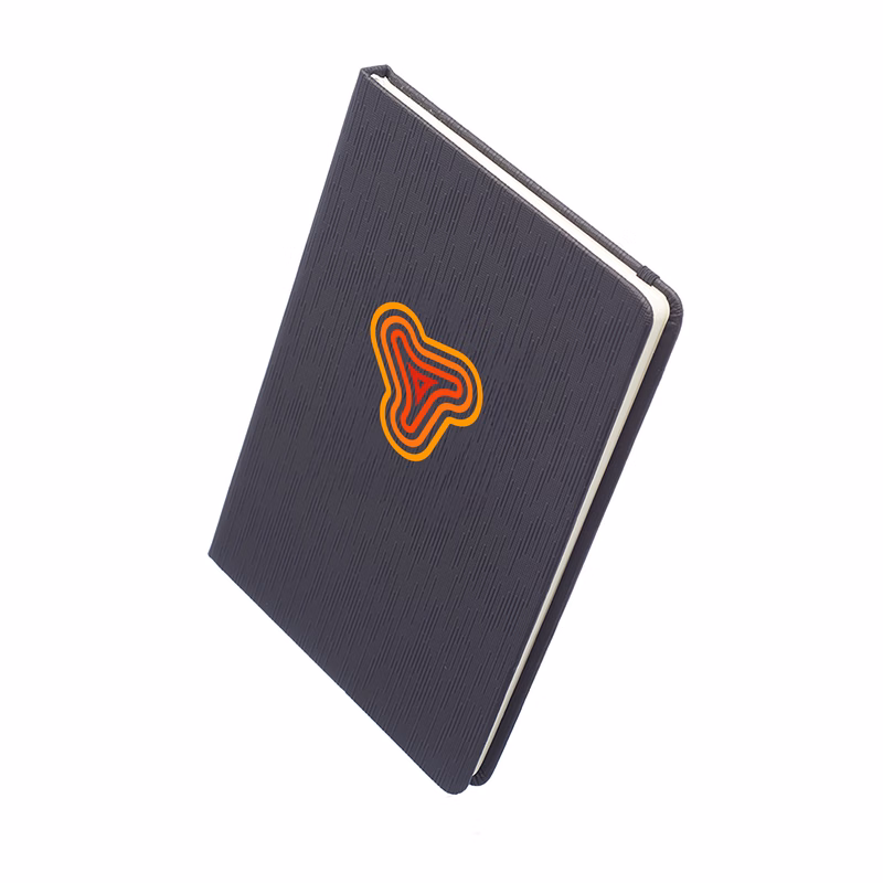 Muse Textured Notebook (Full Color Imprint)