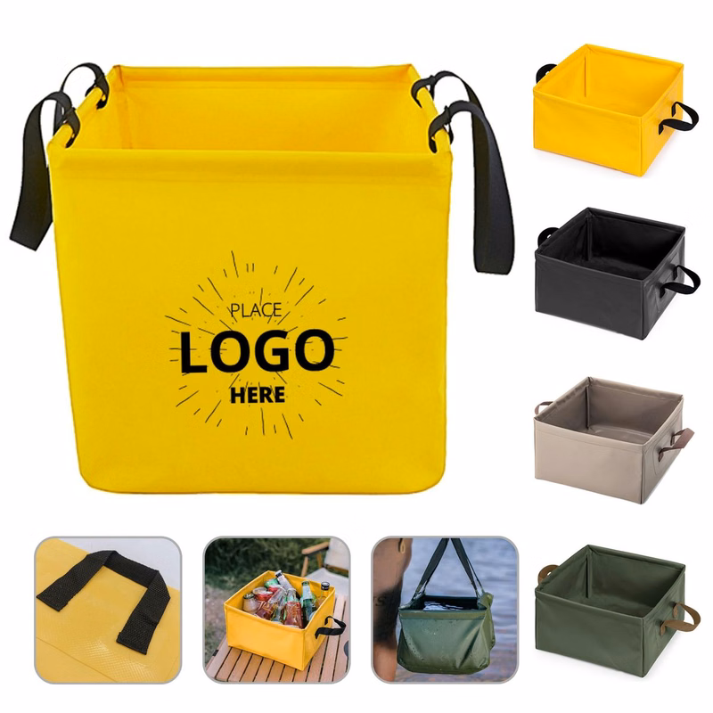 Folding square bucket