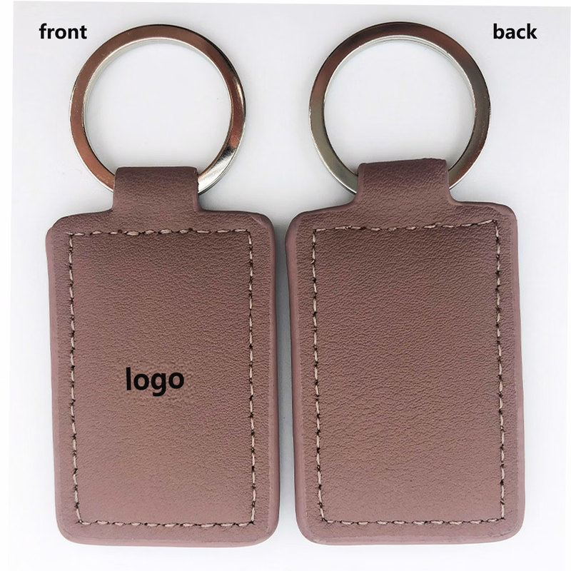 Cowhide Leather Keychain