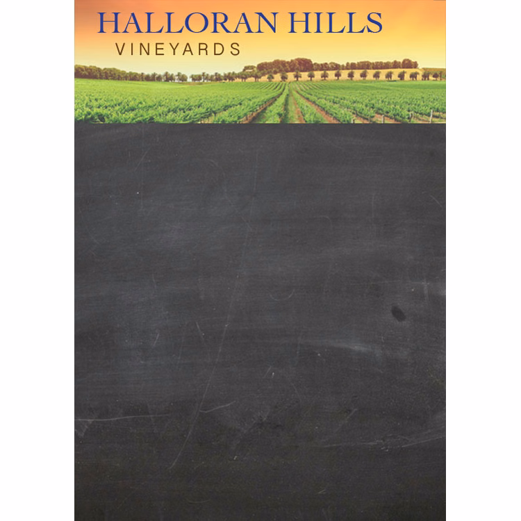 1/8" Frameless Wall Chalkboard - 5"w x 7"h