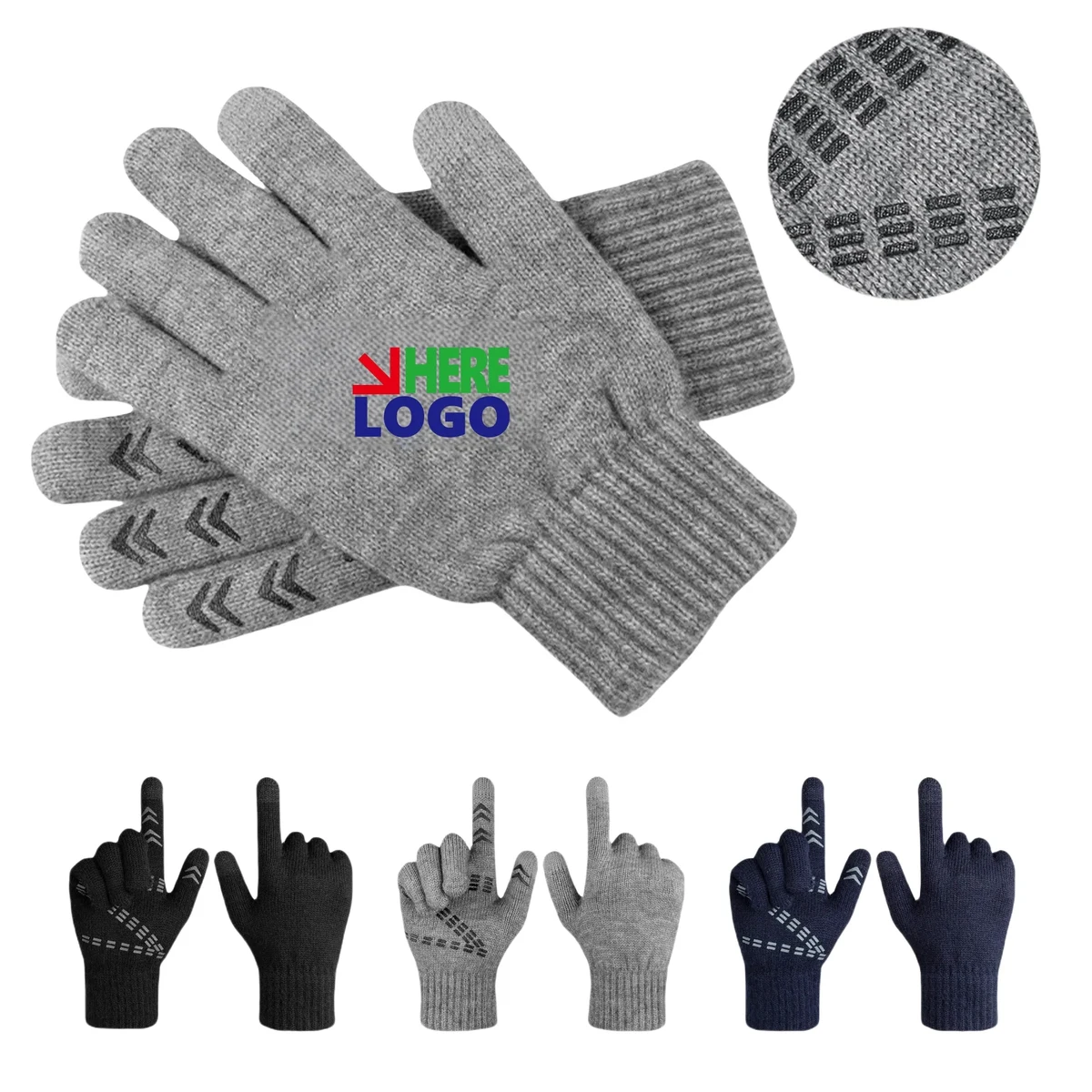 Convenience Touch Screen Compatible Winter Gloves 1
