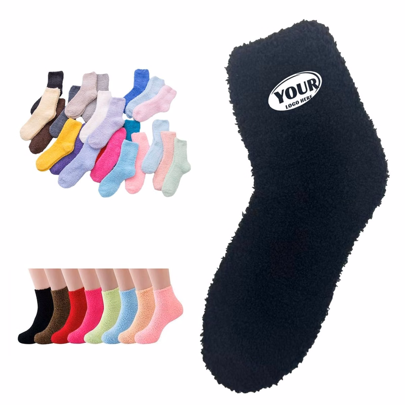Comfortable Coral Fleece Slipper Sock
