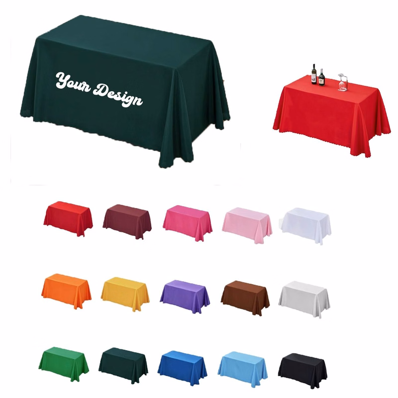 Heavy-Duty Fitted Conference Tablecloth