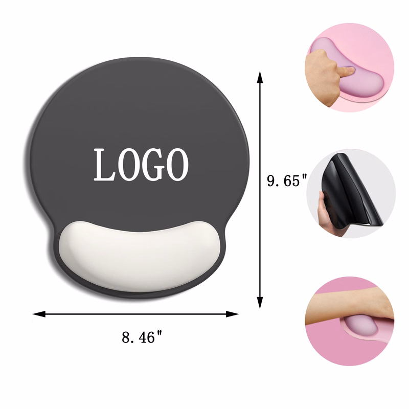 Non - Slip Wrist Rest Silicone Mouse Pad