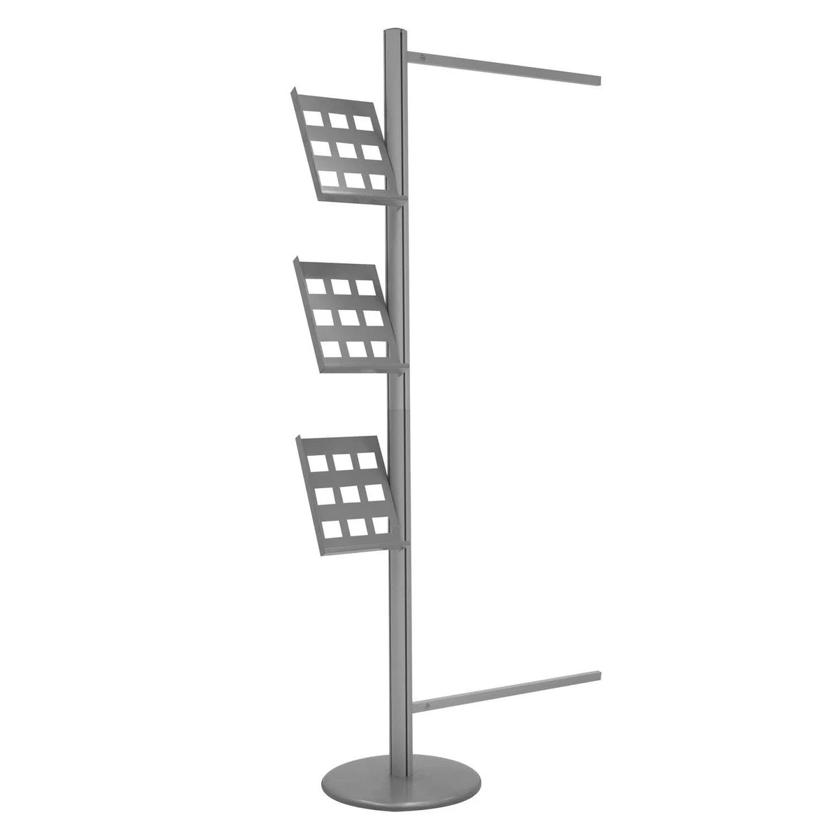 Flex Banner Display Single-Banner with Lit Racks Hardware 1