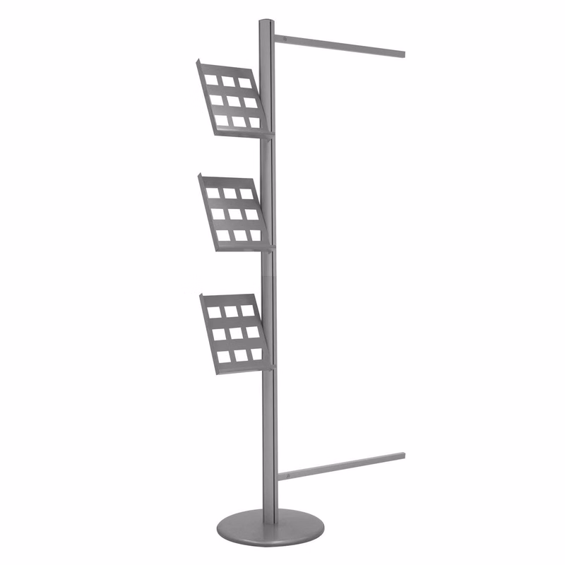 Flex Banner Display Single-Banner with Lit Racks Hardware