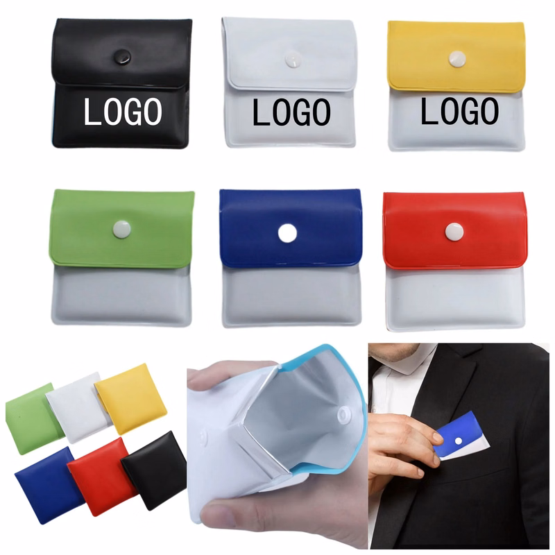 Fireproof PVC Portable Compact Pocket Ashtray Pouch