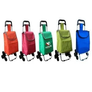 6 Wheels Climb Stairs Foldable Shopping Cart 1