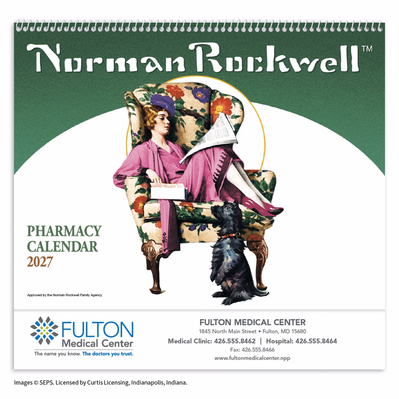 HotLine® Products Rockwell Pharmacy Special Markets Calendar
