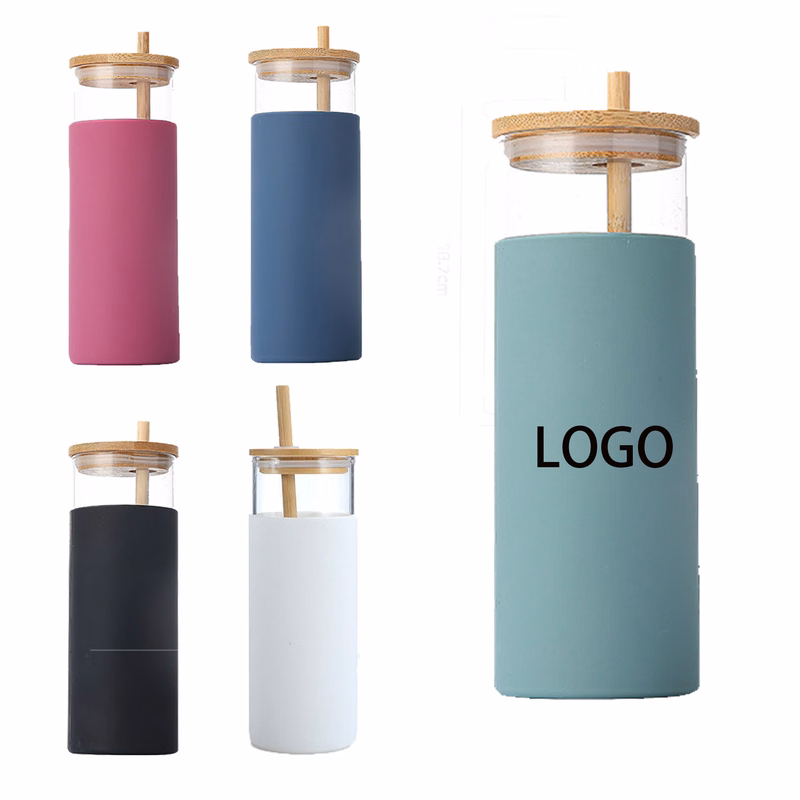 Borosilicate Glass Straw Cup