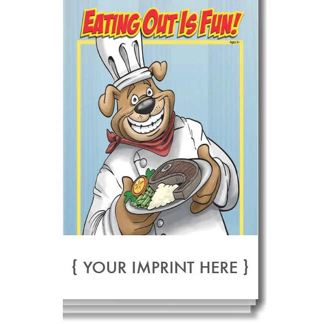 ACTIVITY PAD - Eating Out Is Fun Activity Pad 1