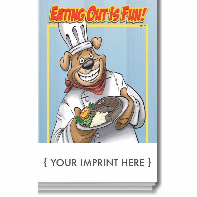 ACTIVITY PAD - Eating Out Is Fun Activity Pad