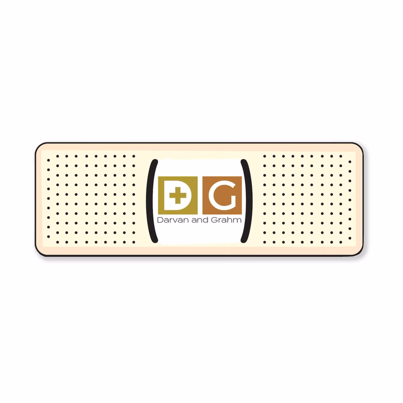Bandage 1.38" x 4" NoteKeeper™ Magnet 35 Mil