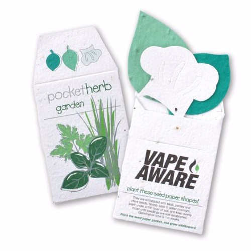 Pocket Garden Seed Paper