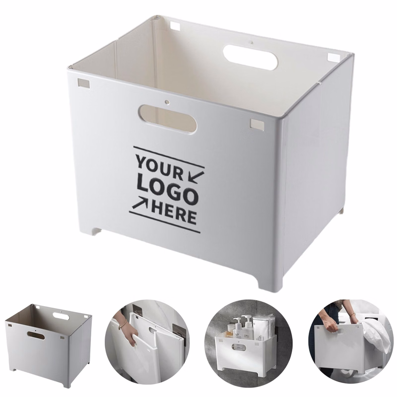 Collapsible Wall Mounted Dirty Clothes Storage Basket