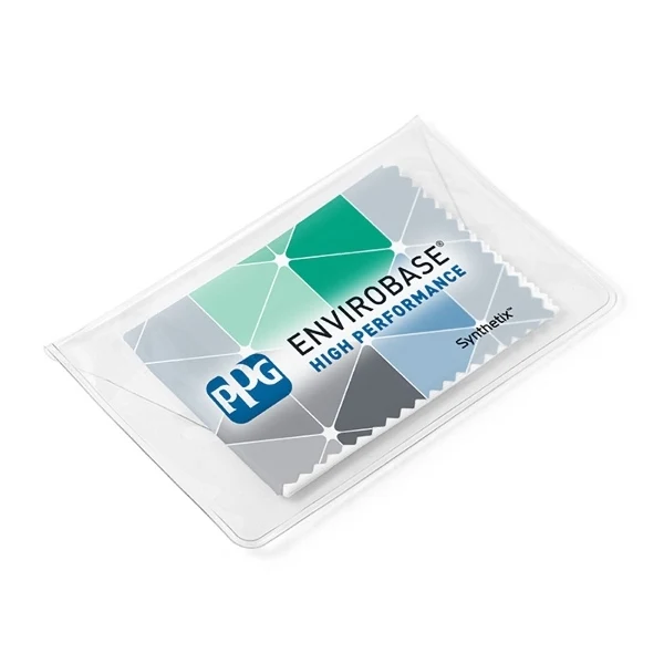 Synthetix® Microfiber Cloth - In Vinyl Pouch (6"x6") 1