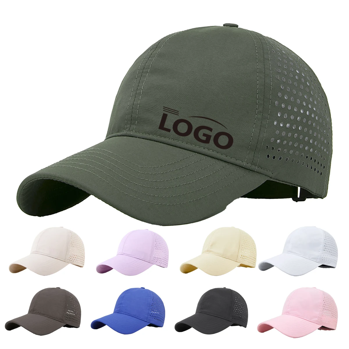 Quick-Dry Ventilated Baseball Sun Cap 1