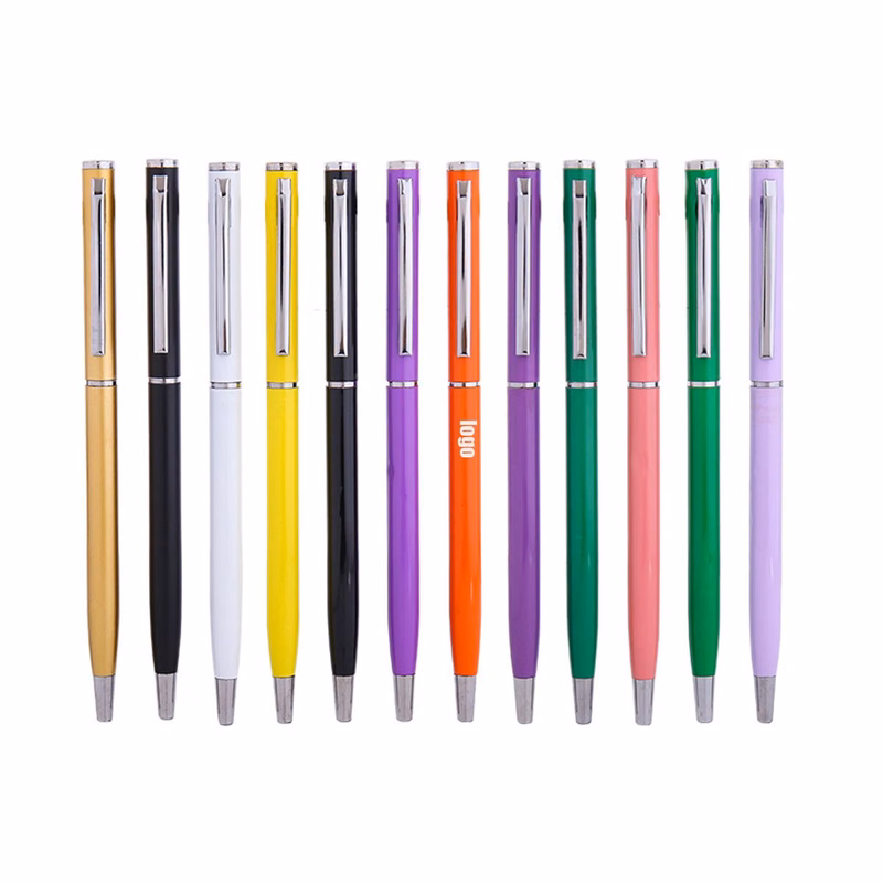 Colored Plastic Ballpoint Pen