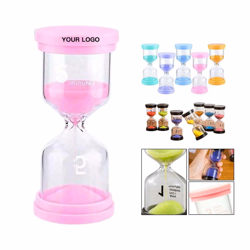 Glass and Plastic Hourglass Timer for Everyday Use