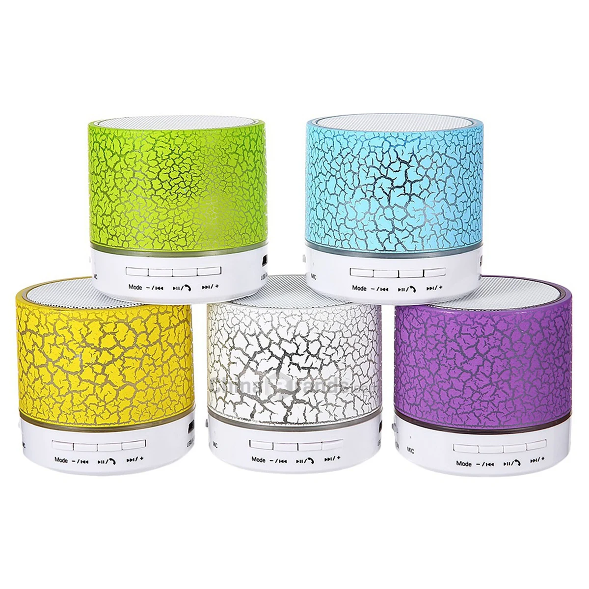 LED Metal Bluetooth Mini Speaker 1